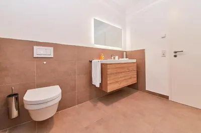 Ein Badezimmer in der Unterkunft Fernweh