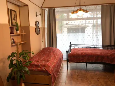 Ein Bett oder Betten in einem Zimmer der Unterkunft Apartment in Alf