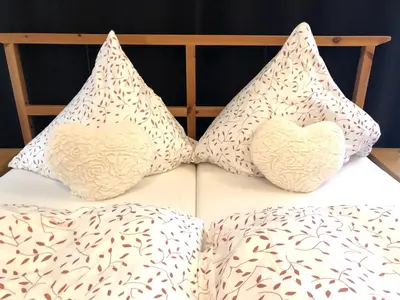 Ein Bett oder Betten in einem Zimmer der Unterkunft Apartment in Alf