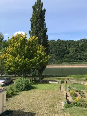 Naturlandschaft in der Nähe des Privatzimmers
