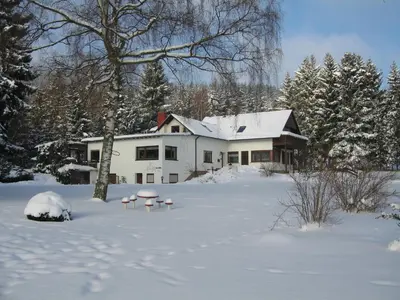 Haus am Wald - Urlaub am Nationalpark im Winter