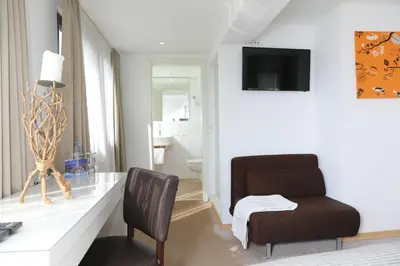 TV/Unterhaltungsangebot in der Unterkunft Hotel Weinlaube