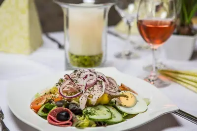 Essen im Hotel oder in der Nähe