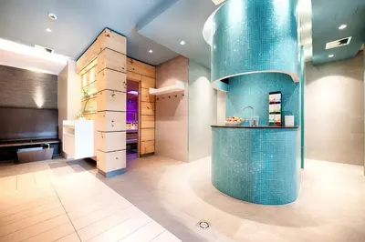 Ein Badezimmer in der Unterkunft Seehotel am Stausee 4 Sterne Superior