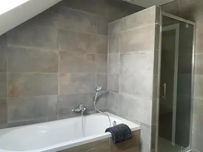 Ein Badezimmer in der Unterkunft Dolce Vita Gerolstein -Dani