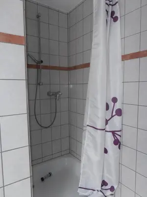 Ein Badezimmer in der Unterkunft FeWo Nala II