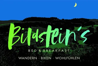 Ein Zertifikat, Auszeichnung, Logo oder anderes Dokument, das in der Unterkunft Bildstein's 