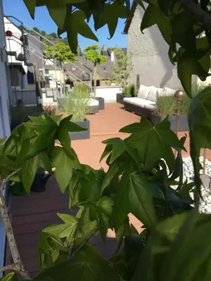 Grundriss der Unterkunft Ferienwohnung Rabennest