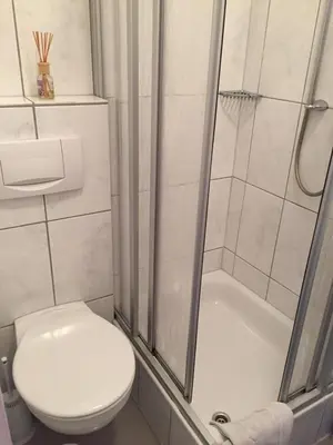 Ein Badezimmer in der Unterkunft Gästezimmer Elly Dostert