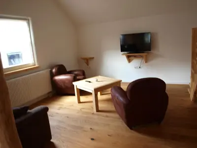 TV/Unterhaltungsangebot in der Unterkunft Apartment Schritte