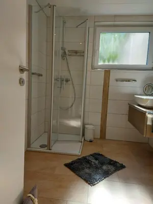 Ein Badezimmer in der Unterkunft Schöne Maid