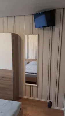 Ein Bett oder Betten in einem Zimmer der Unterkunft 4-Sterne Ferienwohnung Carbach -Perfekt für Radfahrer-