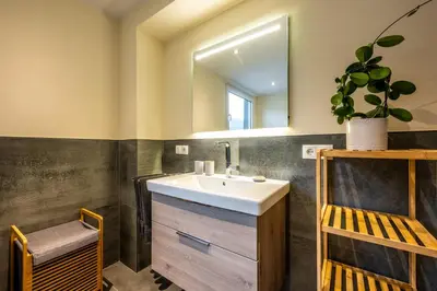 Ein Badezimmer in der Unterkunft Apart Hotel Lang