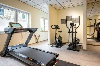 Das Fitnesscenter und/oder die Fitnesseinrichtungen in der Unterkunft Apart Hotel Lang