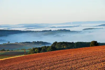 Naturlandschaft in der Nähe der Ferienwohnung
