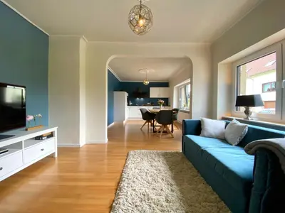 TV/Unterhaltungsangebot in der Unterkunft Ferienwohnung SeeGlück Bostalsee