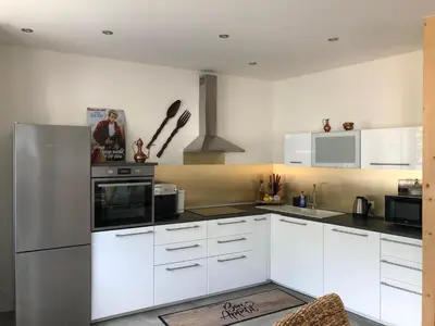 Küche/Küchenzeile in der Unterkunft Ferienhaus Braubach