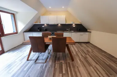 Küche/Küchenzeile in der Unterkunft Ferienwohnung Bad Bertrich