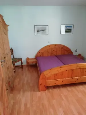 Ein Bett oder Betten in einem Zimmer der Unterkunft Wershofen/Eifel