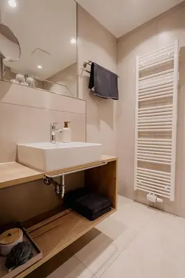 Ein Badezimmer in der Unterkunft 2tHEIMAT - Hotel & Restaurant