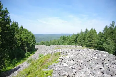 Naturlandschaft in der Nähe des Hotels