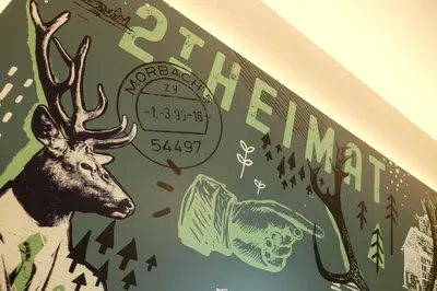 Ein Zertifikat, Auszeichnung, Logo oder anderes Dokument, das in der Unterkunft 2tHEIMAT - Hotel & Restaurant ausgestellt ist