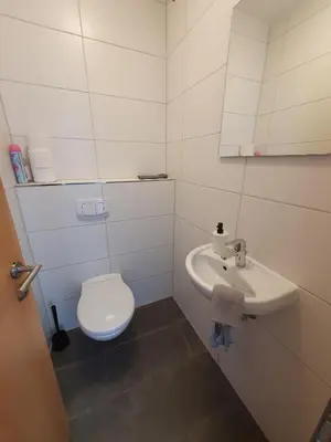 Ein Badezimmer in der Unterkunft Ferienwohnungen Ilona Blick