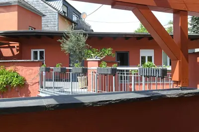 Ein Balkon oder eine Terrasse in der Unterkunft Hotel Casa Verde