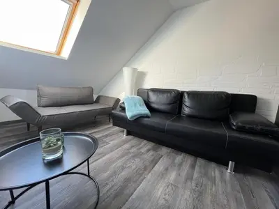 Ein Sitzbereich in der Unterkunft Hotel Casa Verde
