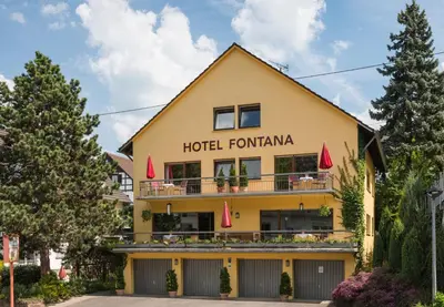 Das Gebäude in dem sich das Hotel befindet