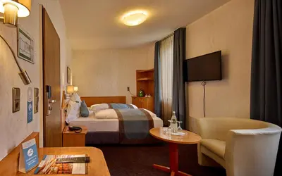 TV/Unterhaltungsangebot in der Unterkunft Trip Inn Hotel Hamm