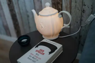 Kaffee-/Teezubehör in der Unterkunft Ferienwohnung Moselpanorama
