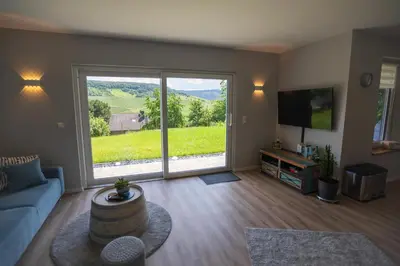 TV/Unterhaltungsangebot in der Unterkunft Ferienwohnung Moselpanorama