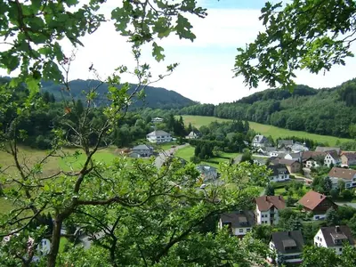 Naturlandschaft in der Nähe der Ferienwohnung