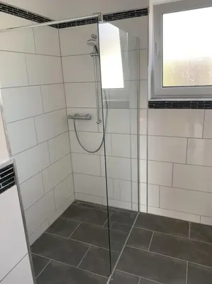 Ein Badezimmer in der Unterkunft Im Tal der Loreley