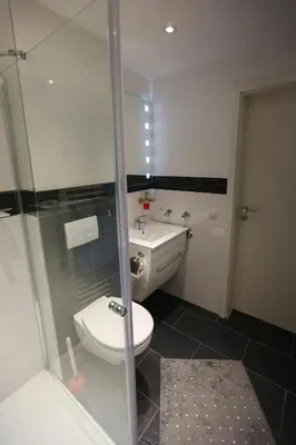 Ein Badezimmer in der Unterkunft Moselblick am Waldrand