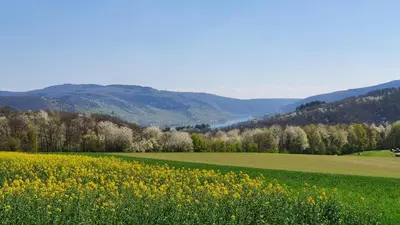 Naturlandschaft in der Nähe der Ferienwohnung