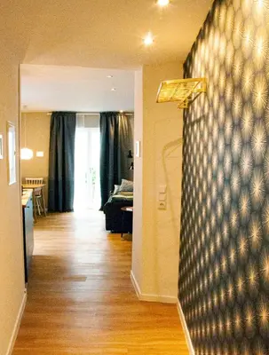 Ein Bett oder Betten in einem Zimmer der Unterkunft Ferienwohnung Marianne