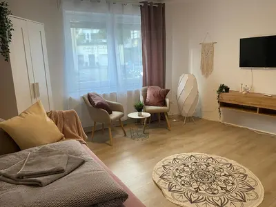 TV/Unterhaltungsangebot in der Unterkunft Romantic Bohemian Apartment Adenau, Center, Nahe Nürburgring