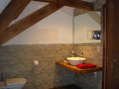 Ein Badezimmer in der Unterkunft Boutique Hotel Villa Melsheimer