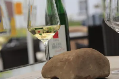 Getränke in der Unterkunft Galerie Riesling