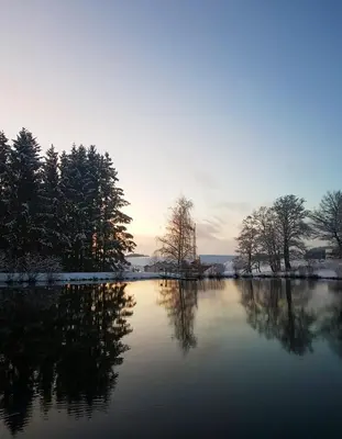 Naturlandschaft in der Nähe der Ferienwohnung