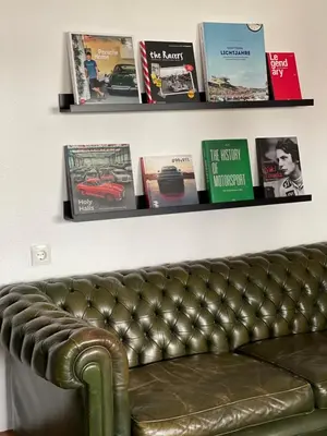 Ein Sitzbereich in der Unterkunft The Gantry