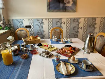 Essen in der Pension oder in der Nähe