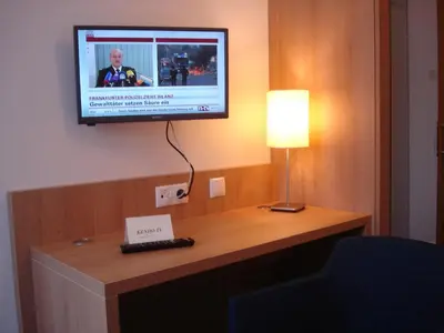 TV/Unterhaltungsangebot in der Unterkunft Rhein-Hotel