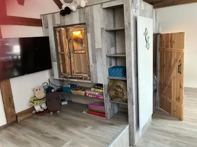 TV/Unterhaltungsangebot in der Unterkunft Happy Hippo Haus