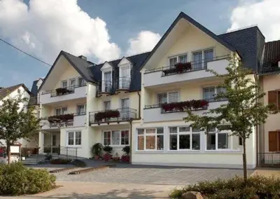 Das Gebäude in dem sich das Hotel befindet