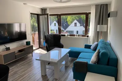 TV/Unterhaltungsangebot in der Unterkunft Appartment mit Blick auf Schloss Sayn