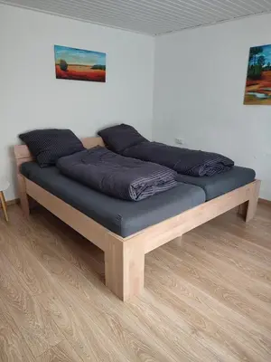Ein Sitzbereich in der Unterkunft Südeifel Badem