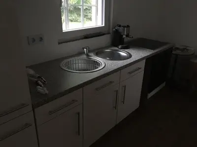 Küche/Küchenzeile in der Unterkunft Ferienwohnung Jacobshof